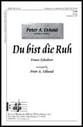 Du Bist Die Ruh TTBB choral sheet music cover